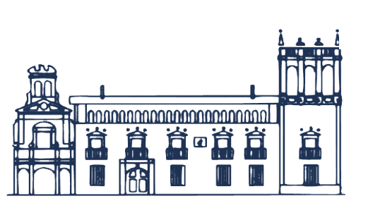 Drawing of the façade of La Vallesa de Mandor